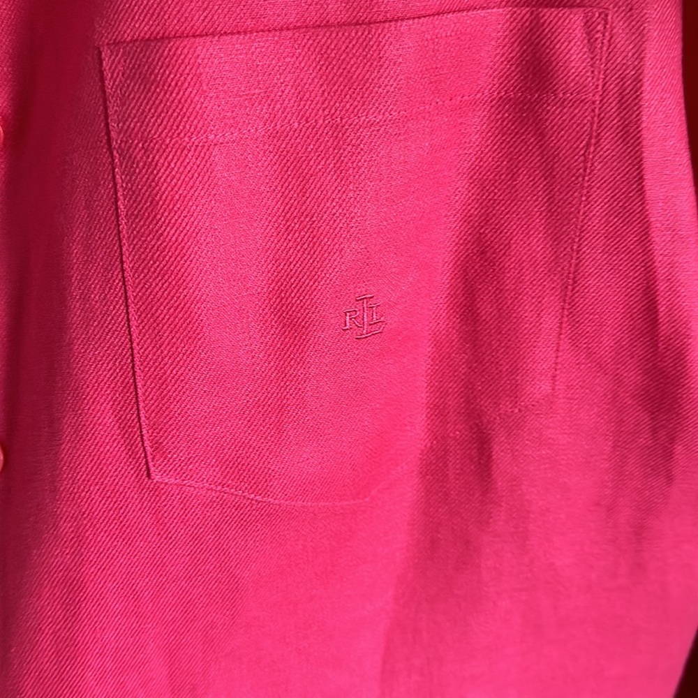 Lauren Ralph Lauren Pink Women's Top - Picture 6 of 6